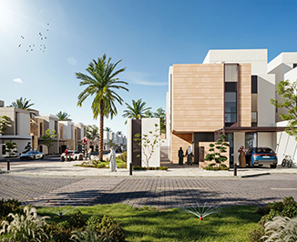 Rejan Hills, a gated residential community north of Riyadh