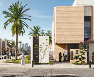 Rejan Hills, a gated residential community north of Riyadh